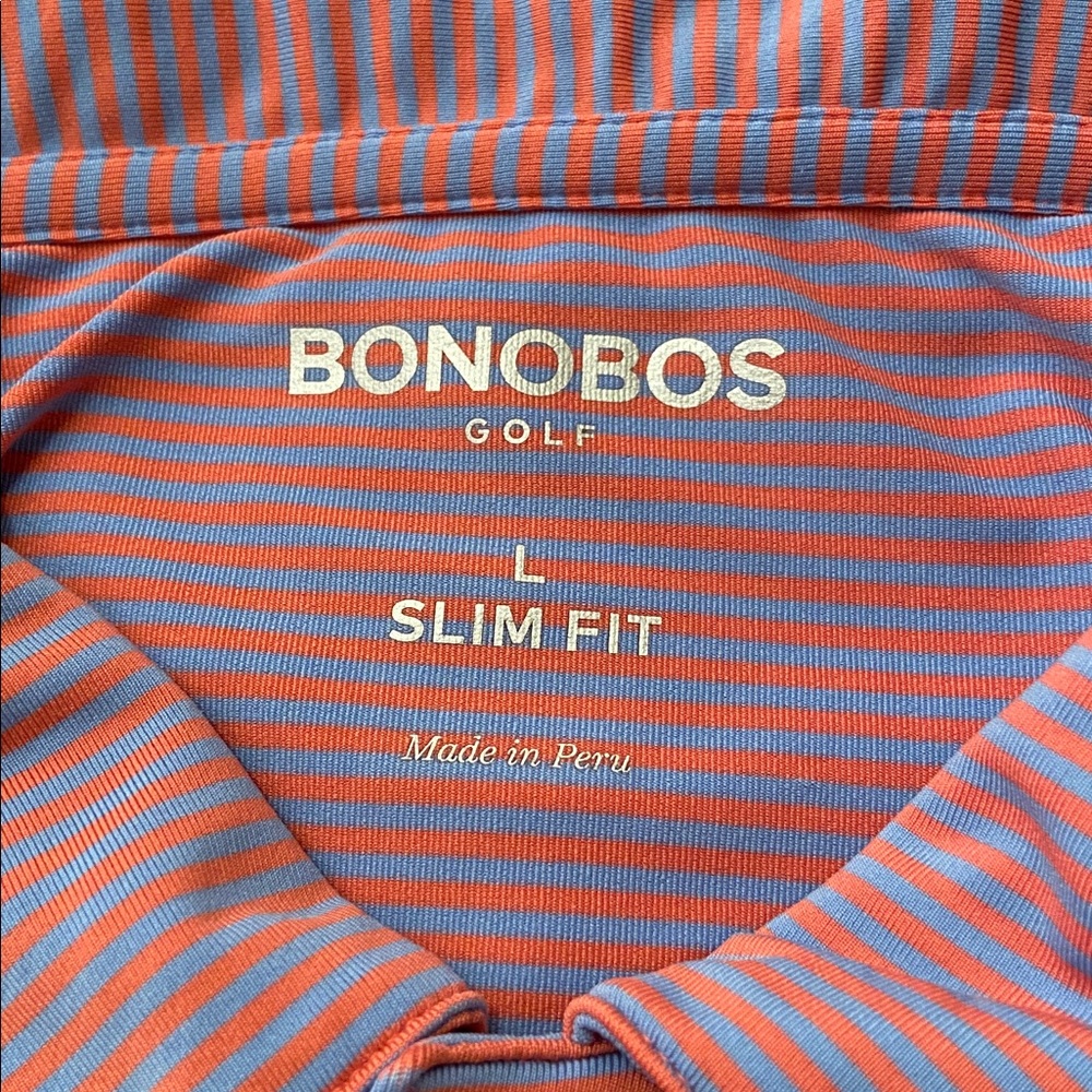 Bonobos Performance Golf Polo. Men's Large. - Picture 2 of 4